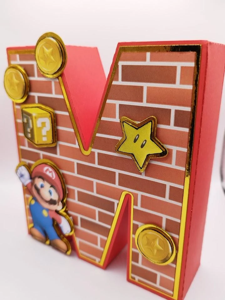 Cartaz decorativo 3D tema "Mario" – photo 2